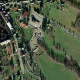 Satellite imagery of [Stachy] church t., CZ