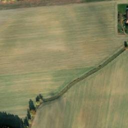 Satellite imagery of Lomec [Libějovice - Nestanice] church t., CZ