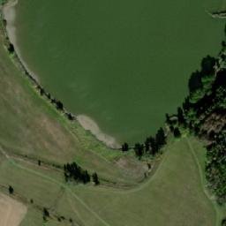 Satellite imagery of Novodvorský vrch outlook p., CZ