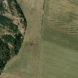 Satellite imagery of [Martínkov] church t., CZ