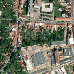 Satellite imagery of [Ivančice] church & outlook t., CZ