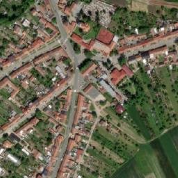Satellite imagery of [Telnice u Brna] church t., CZ