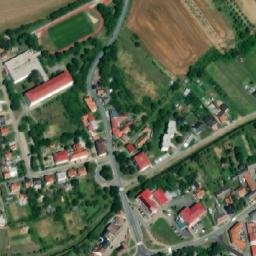 Satellite imagery of [Bílovice u Uherského Hradiště] church t., CZ
