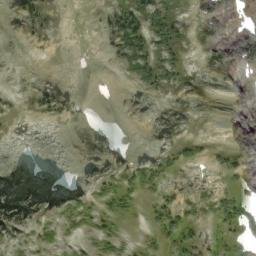 Satellite imagery of Klesilkwa Mountain, CA