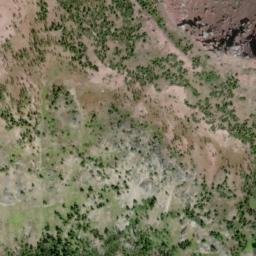 Satellite imagery of Langemarck Mountain, CA