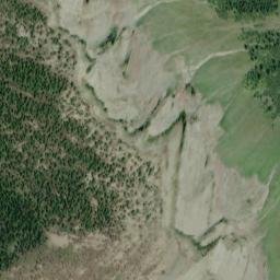 Satellite imagery of South Kootenay Pass, CA