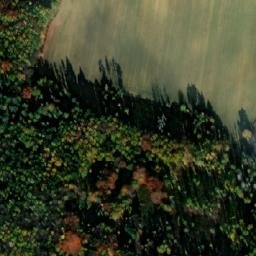 Satellite imagery of Lomec [Libějovice - Nestanice] church t., CZ