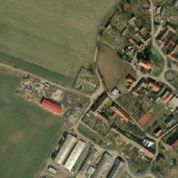 Satellite imagery of [Martínkov] church t., CZ