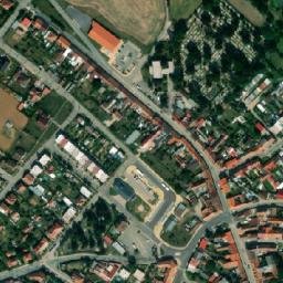 Satellite imagery of Sv. Markéta church t. [Jaroměřice nad Rokytnou], CZ