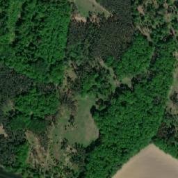 Satellite imagery of hraniční kámen německého řádu, PL