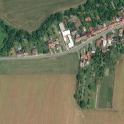 Satellite imagery of [Nedachlebice] church t., CZ