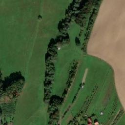 Satellite imagery of [Slavičín] church t., CZ