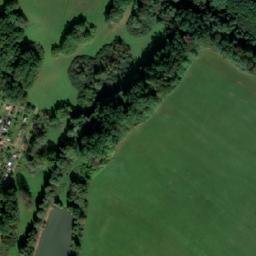 Satellite imagery of [Slavičín] church t., CZ