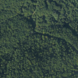 Satellite imagery of zameriavací kameň, SK