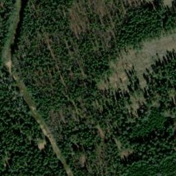 Satellite imagery of Huťská hora, CZ