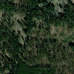 Satellite imagery of Huťská hora, CZ