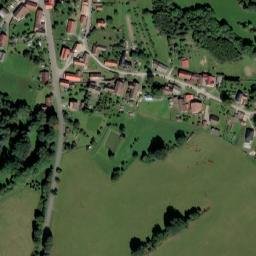 Satellite imagery of [Bohumilice v Čechách] church t., CZ