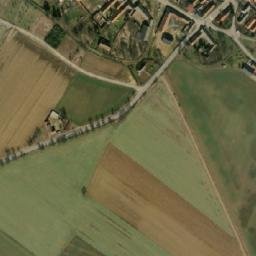 Satellite imagery of [Martínkov] church t., CZ