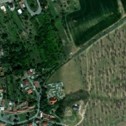 Satellite imagery of [Kobeřice u Brna] church t., CZ
