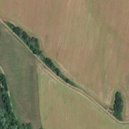 Satellite imagery of [Nedachlebice] church t., CZ