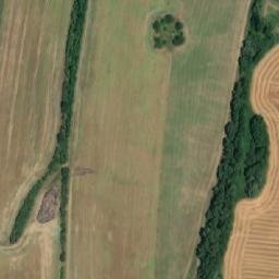 Satellite imagery of [Nedachlebice] church t., CZ