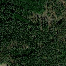 Satellite imagery of Huťská hora, CZ