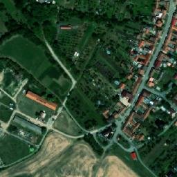 Satellite imagery of [Kobeřice u Brna] church t., CZ