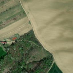 Satellite imagery of [Kobeřice u Brna] church t., CZ