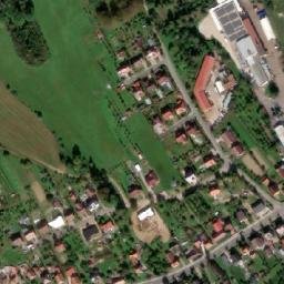 Satellite imagery of [Slavičín] Prabos factory chimney, CZ