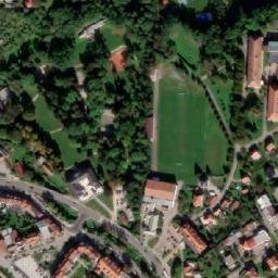 Satellite imagery of [Slavičín] church t., CZ