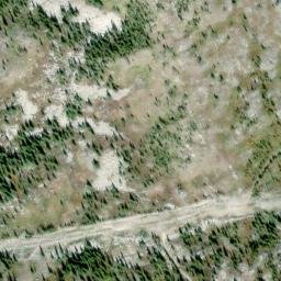 Satellite imagery of Lost Creek Pass, CA