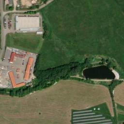 Satellite imagery of [Vlachovo Březí] church t., CZ
