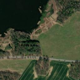 Satellite imagery of [Novosedly nad Nežárkou] church t., CZ
