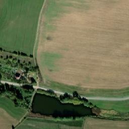 Satellite imagery of [Dačice] TRW-DAS factory chimney, CZ