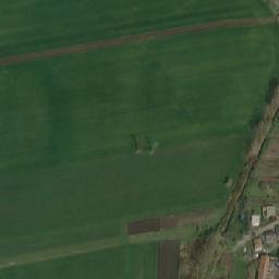 Satellite imagery of [Měnín] church t., CZ