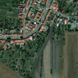 Satellite imagery of [Žatčany] church t., CZ