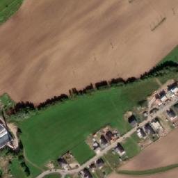 Satellite imagery of [Slavičín] former heating plant chimney, CZ