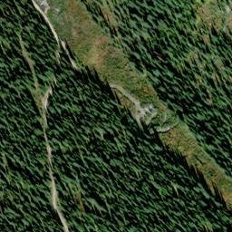 Satellite imagery of Lost Creek Pass, CA