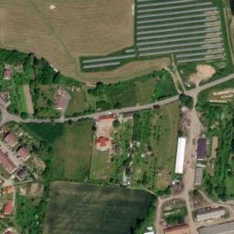 Satellite imagery of [Vlachovo Březí] church t., CZ