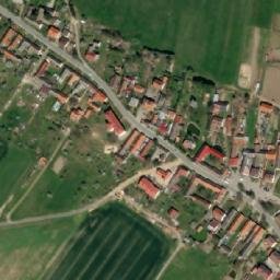 Satellite imagery of [Novosedly nad Nežárkou] church t., CZ