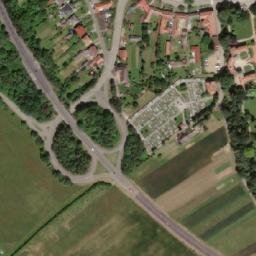 Satellite imagery of [Buchlovice] church t., CZ