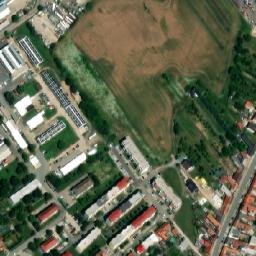Satellite imagery of [Staré Město u Uherského Hradiště] church outlook t., CZ