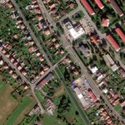 Satellite imagery of [Slavičín] former heating plant chimney, CZ