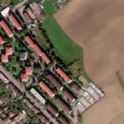 Satellite imagery of [Slavičín] former heating plant chimney, CZ