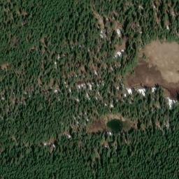 Satellite imagery of Bojo Mountain, CA