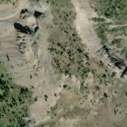 Satellite imagery of Flat Top Mountain, CA