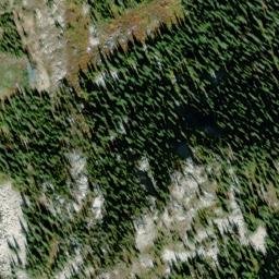 Satellite imagery of Lost Creek Pass, CA