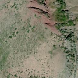 Satellite imagery of Ruby Ridge, CA