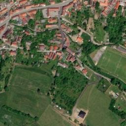 Satellite imagery of [Vlachovo Březí] church t., CZ