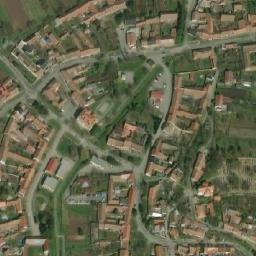 Satellite imagery of [Syrovice] church sanctus t., CZ